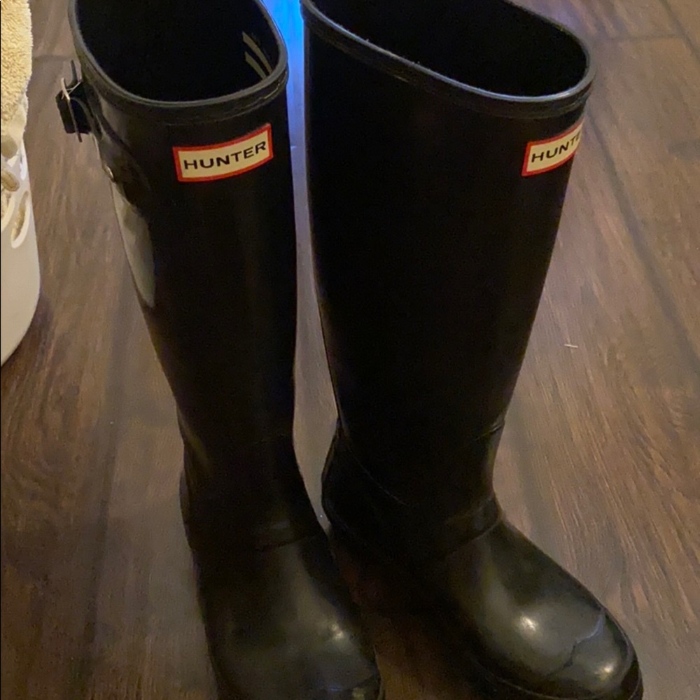 Black Hunter rain boots